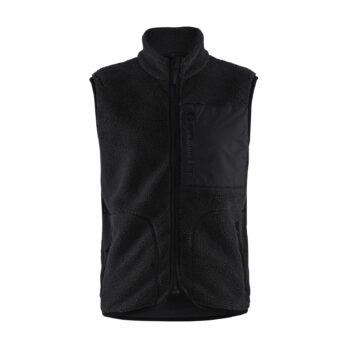 Pile vest Noir