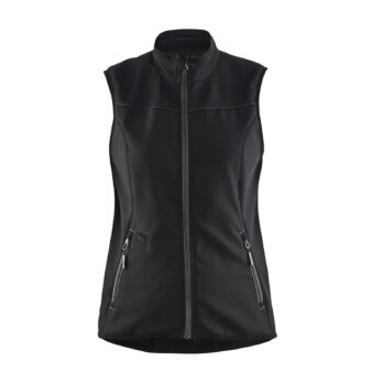 Gilet sans manches softshell femme Noir/Gris foncé