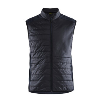 Gilet doublé Noir/Marine foncé