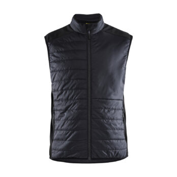 Gilet doublé Noir/Gris foncé