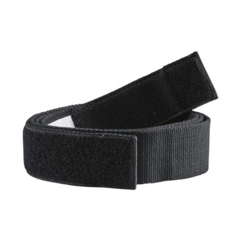 Ceinture velcro non métallique Noir