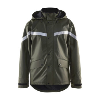 Veste de pluie niveau 2 Vert armée