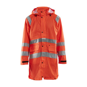 Veste de pluie HV NIVEAU 1 Orange fluo