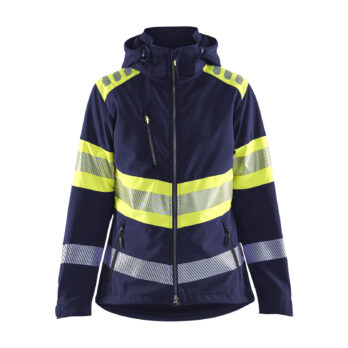 Hivis jacket class 1 Women´s Marine/Jaune