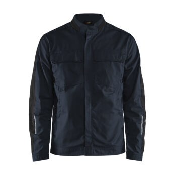 Veste industrie stretch 2D Marine foncé/Noir