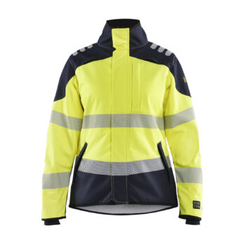 Multinorm Ladies Softshell Jaune/Marine