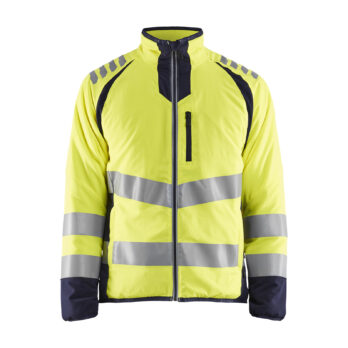 Veste isolante haute-visibilité Evolution Jaune fluo/Marine