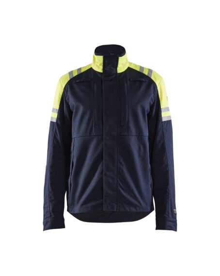 FR jacket Marine/Jaune