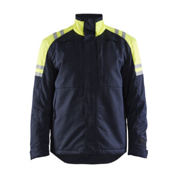 FR W-jacket Marine/Jaune