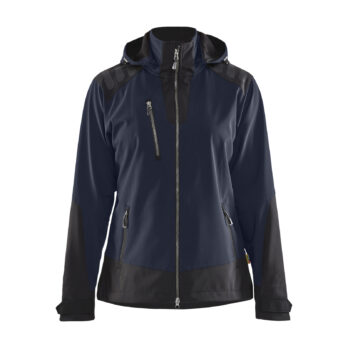 Veste Softshell Femme Marine foncé/Noir