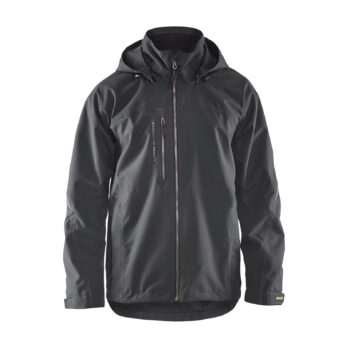 Veste hardshell Gris Foncé/Noir