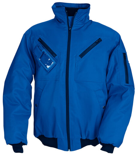 Blouson pilote Bleu roi