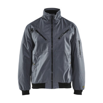 Blouson pilote Gris clair