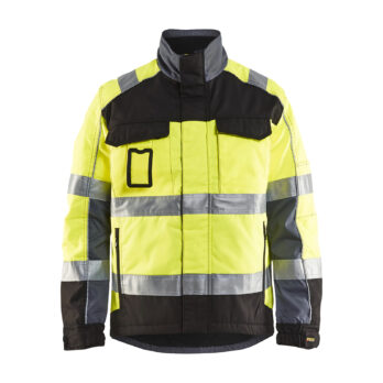 VESTE TRANSPORT HIVER Jaune fluo/Noir