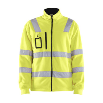 Veste polaire haute visibilité Jaune fluo