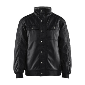 Blouson pilote doublé Noir