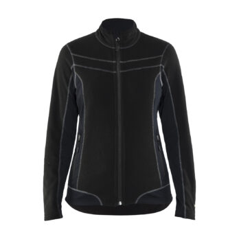 Veste micropolaire femme Noir