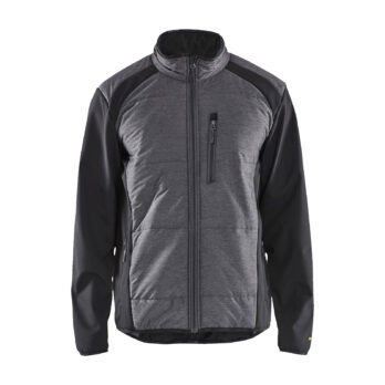 Veste hybride Noir/Gris foncé