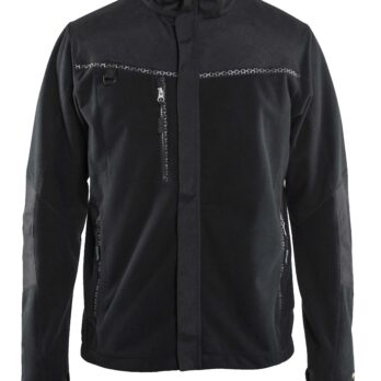 Veste polaire coupe-vent Noir