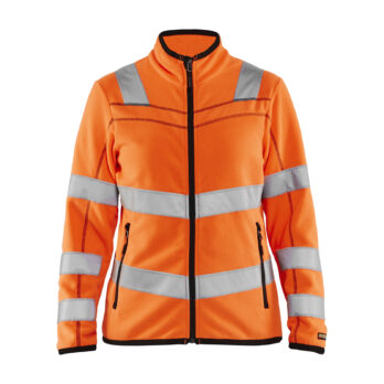 Veste micropolaire HV femme Orange fluo