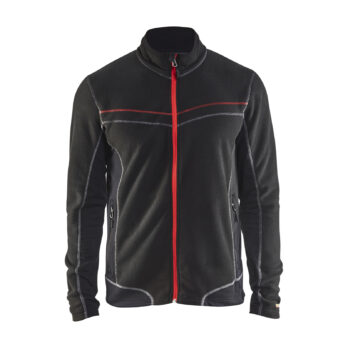 Veste micropolaire Noir