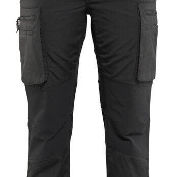 Pantalon maintenance +stretch femme Noir