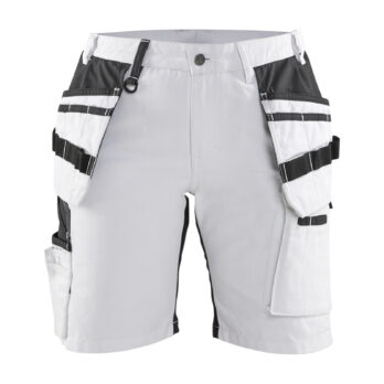 Painters shorts  Women White/Black