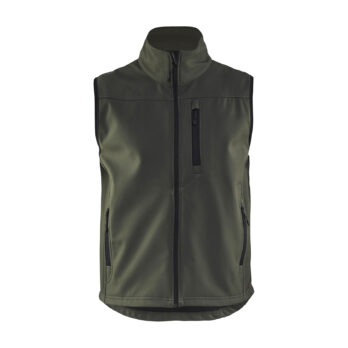 Gilet sans manche Softshell Vert armée