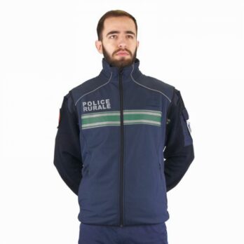 blouson soft shell bodywarmer police rurale