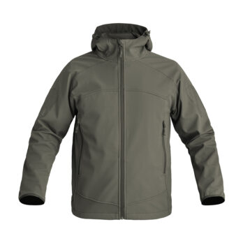 VESTE SOFTSHELL INSTRUCTOR VERT OLIVE - XS