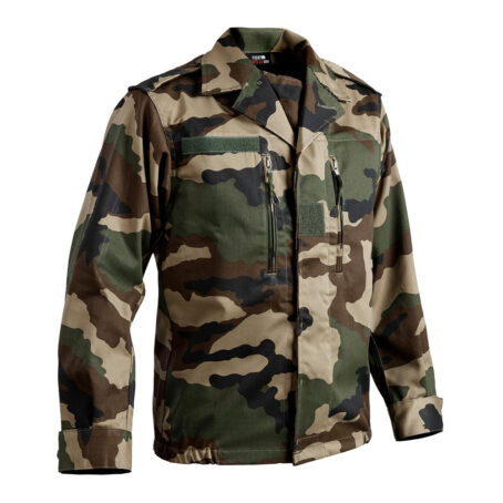 VESTE F2 TREILLIS MILITAIRE CAMO FR/CE - 58