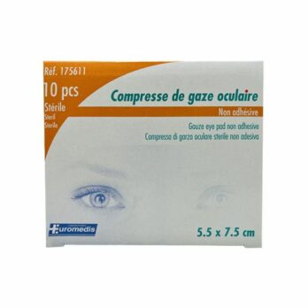 boite compresses ophtalmiques steriles tamo