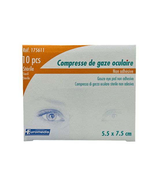 boite compresses ophtalmiques steriles tamo