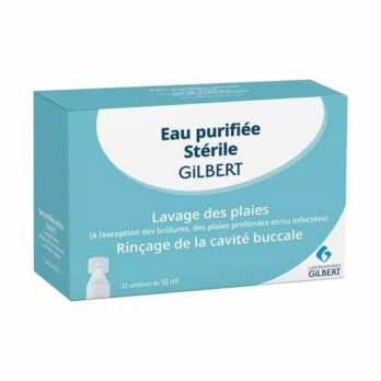 eau purifiee sterile gilbert