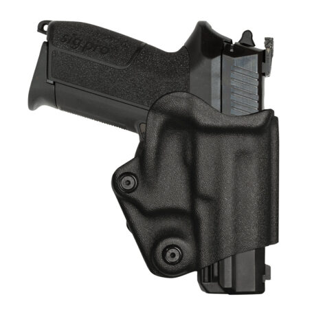 Holster droitier Vegatek Short VKS804 noir pour GLOCK 17/19/22/23/26/27