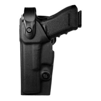 Holster gaucher Vegatek Duty VKD804 noir pour GLOCK 17/19/22/23