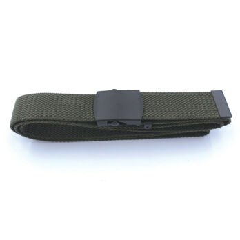 Ceinture sangle verte Boucle Vert Armée