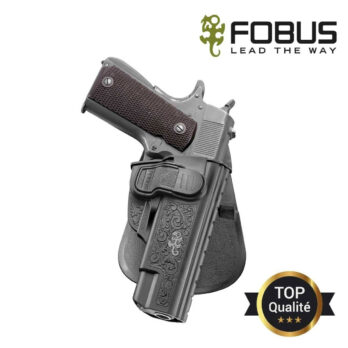 Holster Fobus rotatif pour pistolet style colt 1911