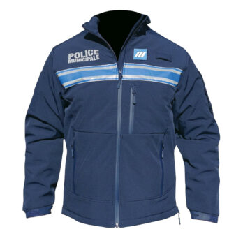 Blouson Softshell Police Municipale Grand froid matelassé