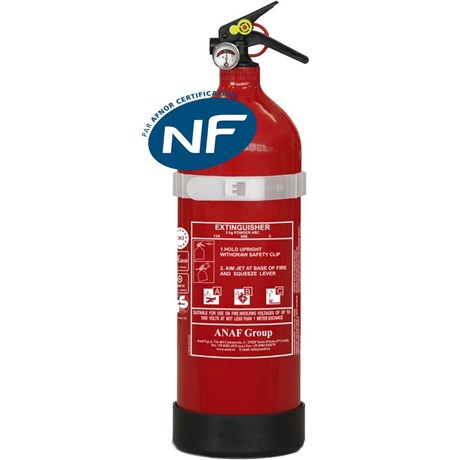 Extincteur poudre ABC Kg Marque ANAF 01EF45C5C Vêtements et équipements – Industrie