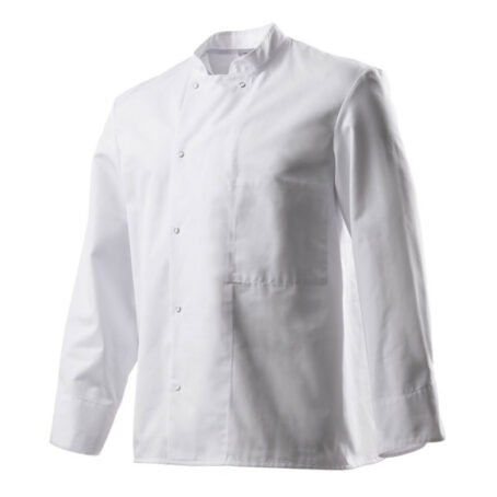 Veste de cuisine à manches longues - Blanc