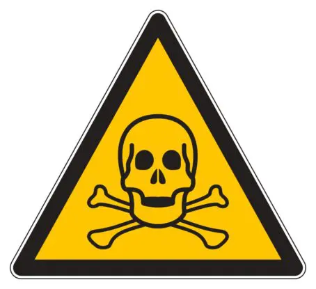 Produit toxique - Affichage danger