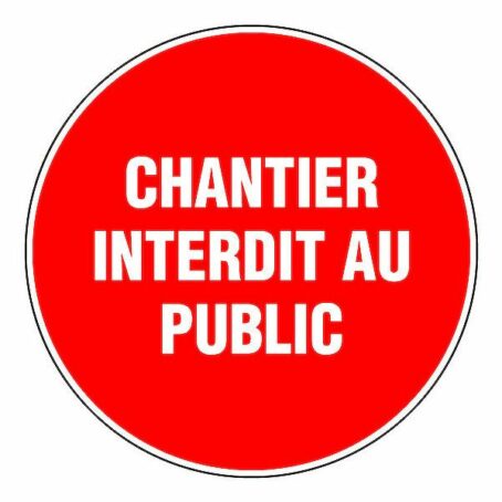 27011144 0 20230520075259 1 Affichage obligatoire pour chantier - PVC