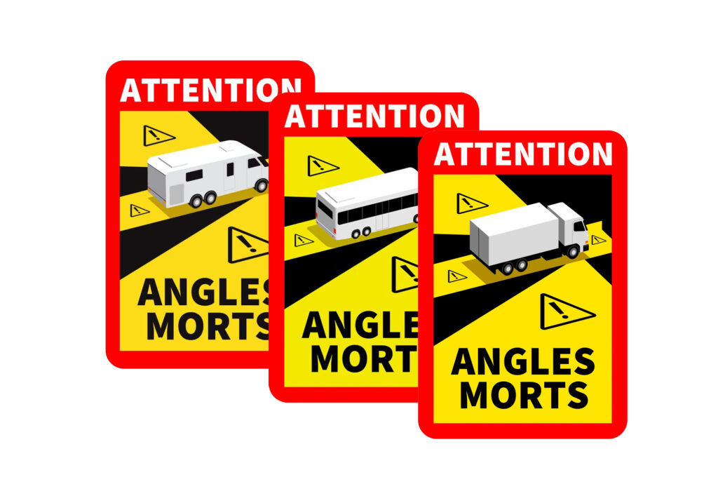 Affichage angles morts véhicules lourds