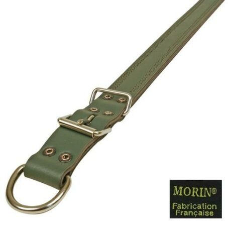 Collier cuir ARMY pour chien – Image 2