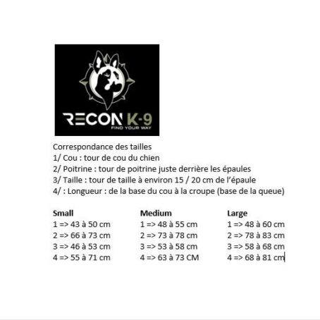 Harnais OPERATOR pour chien - RECON K9 – Image 6