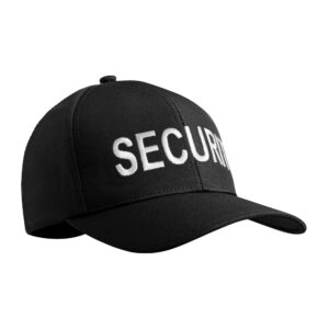 Casquette Sécu-One sécurité noir