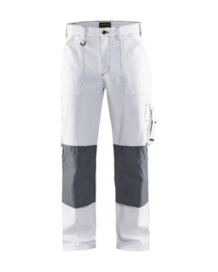 Pantalon peintre Blanc