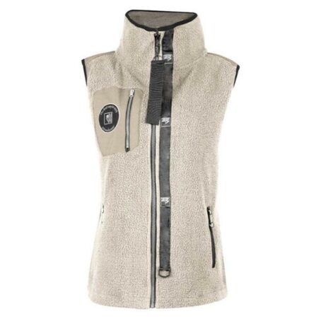 1129 MAYA CREM 2 20221110 pi hi600 li600 GILET DE TRAVAIL SANS MANCHE - MAYA - crème - North Ways