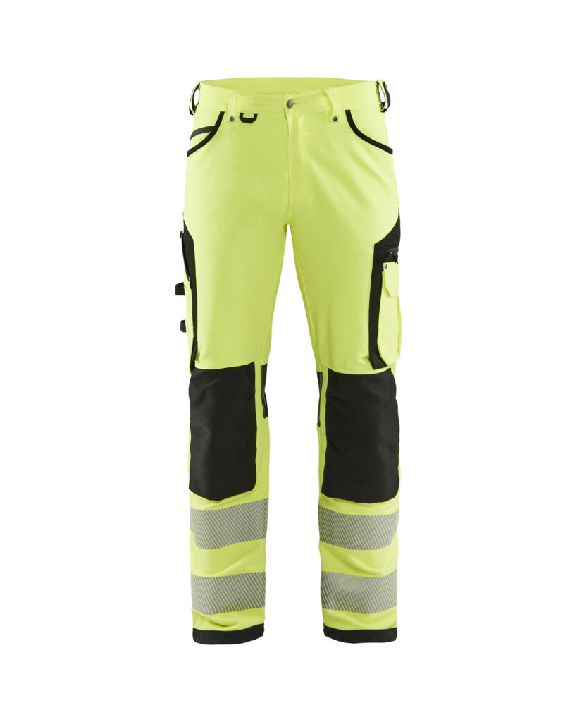 Hivis stretch trouser Jaune/Noir